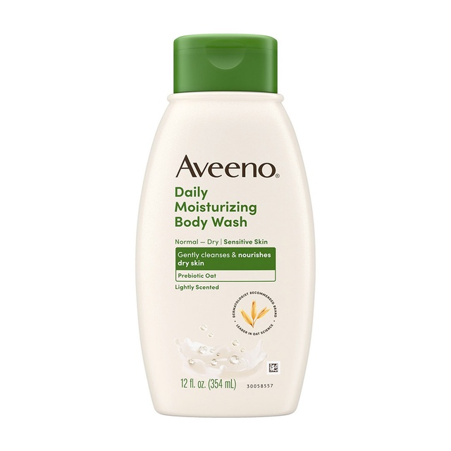 Aveeno Daily Moisturizing Oat Body Wash 12 fl.oz - Sensitive Formula for Normal to Dry Skin