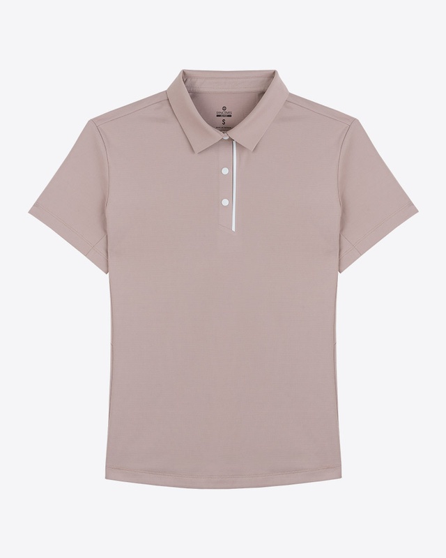 [Anti - UV] Synctives Women's Active Regular Fit Polo Shirt