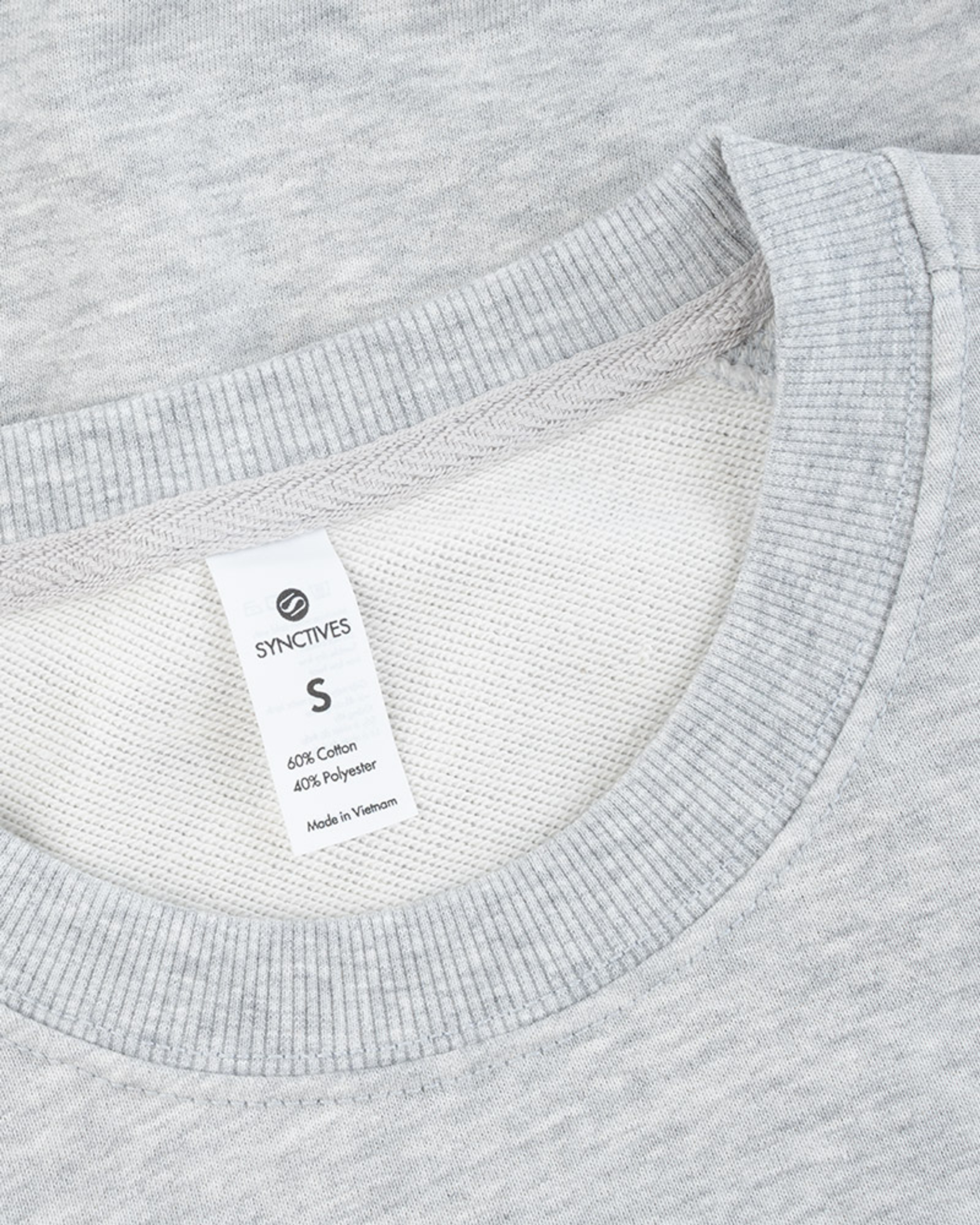 [French Terry] Synctives Men's Relax Fit Sweatshirt 3