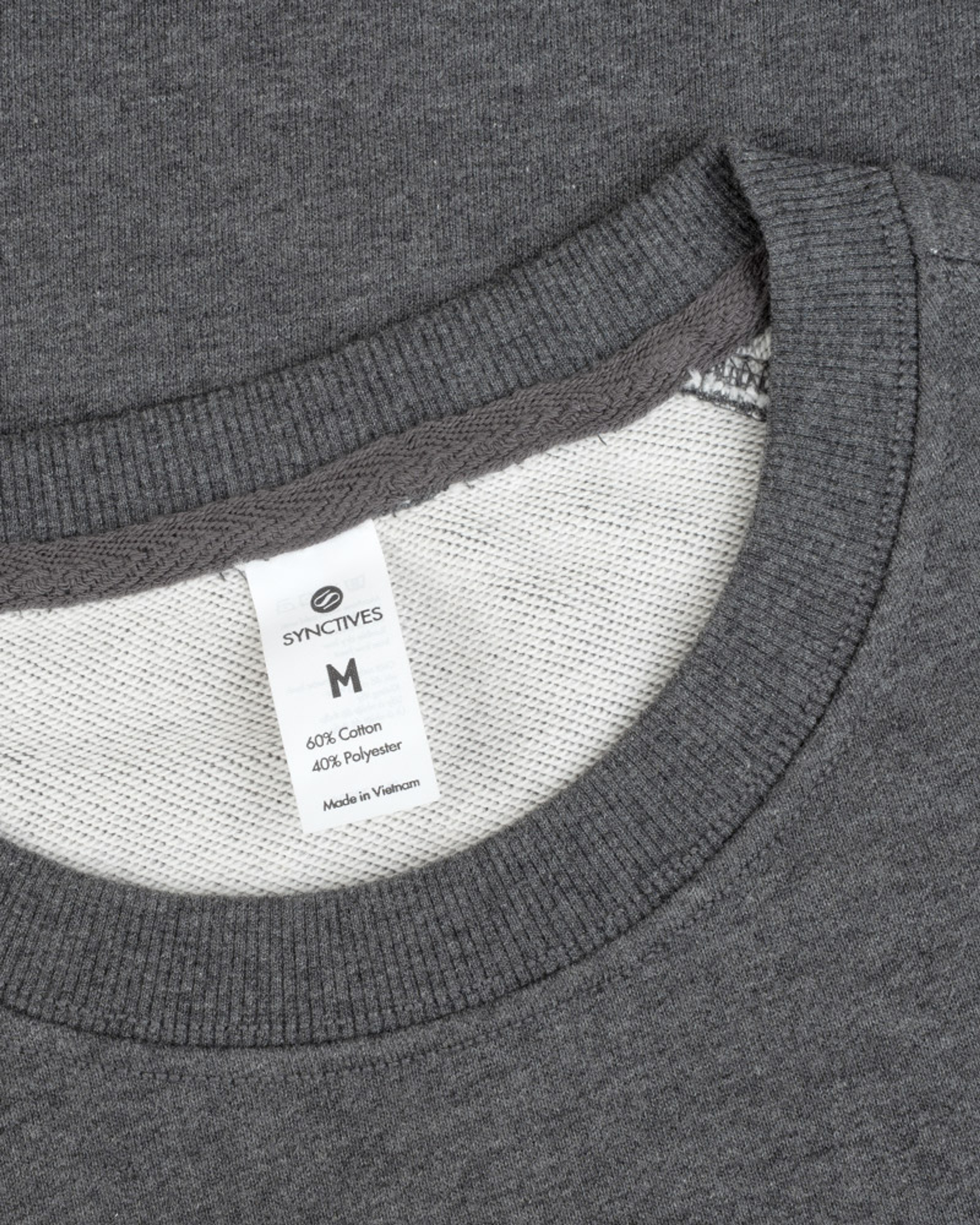 [French Terry] Synctives Men's Relax Fit Sweatshirt 3