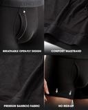 [Bamboo Cotton] Synctives Men’s Trunk Fit Underwear 3