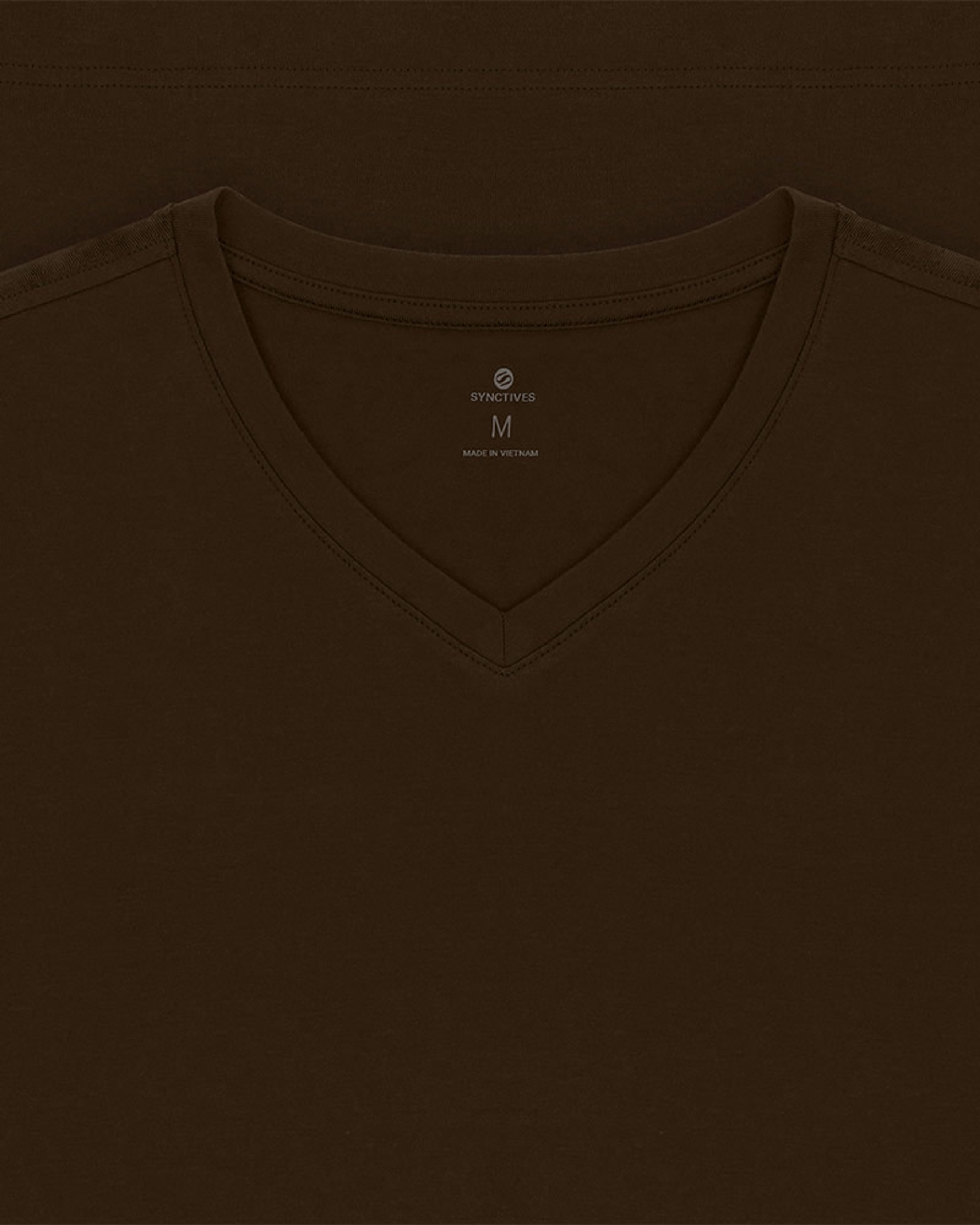 [Supima Cotton] Synctives Men’s Slim Fit V-Neck T-shirt 13