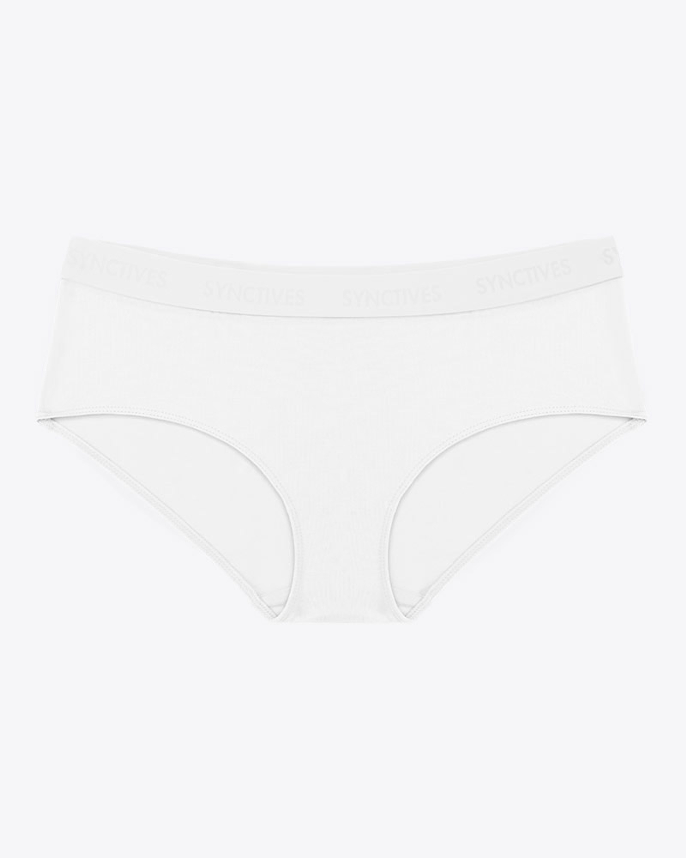 [Bamboo Cotton] Synctives Women's Hipster Panties 5-Pack 7
