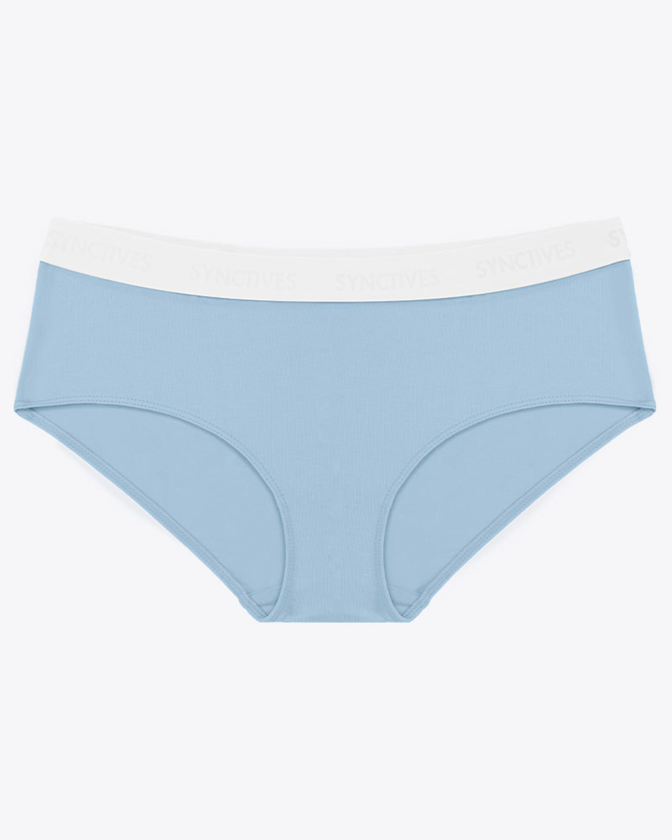 [Bamboo Cotton] Synctives Women's Hipster Panties 5-Pack 6