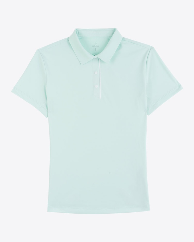 [Anti - UV] Synctives Women's Active Regular Fit Polo Shirt