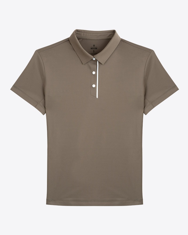 [Anti - UV] Synctives Women's Active Regular Fit Polo Shirt