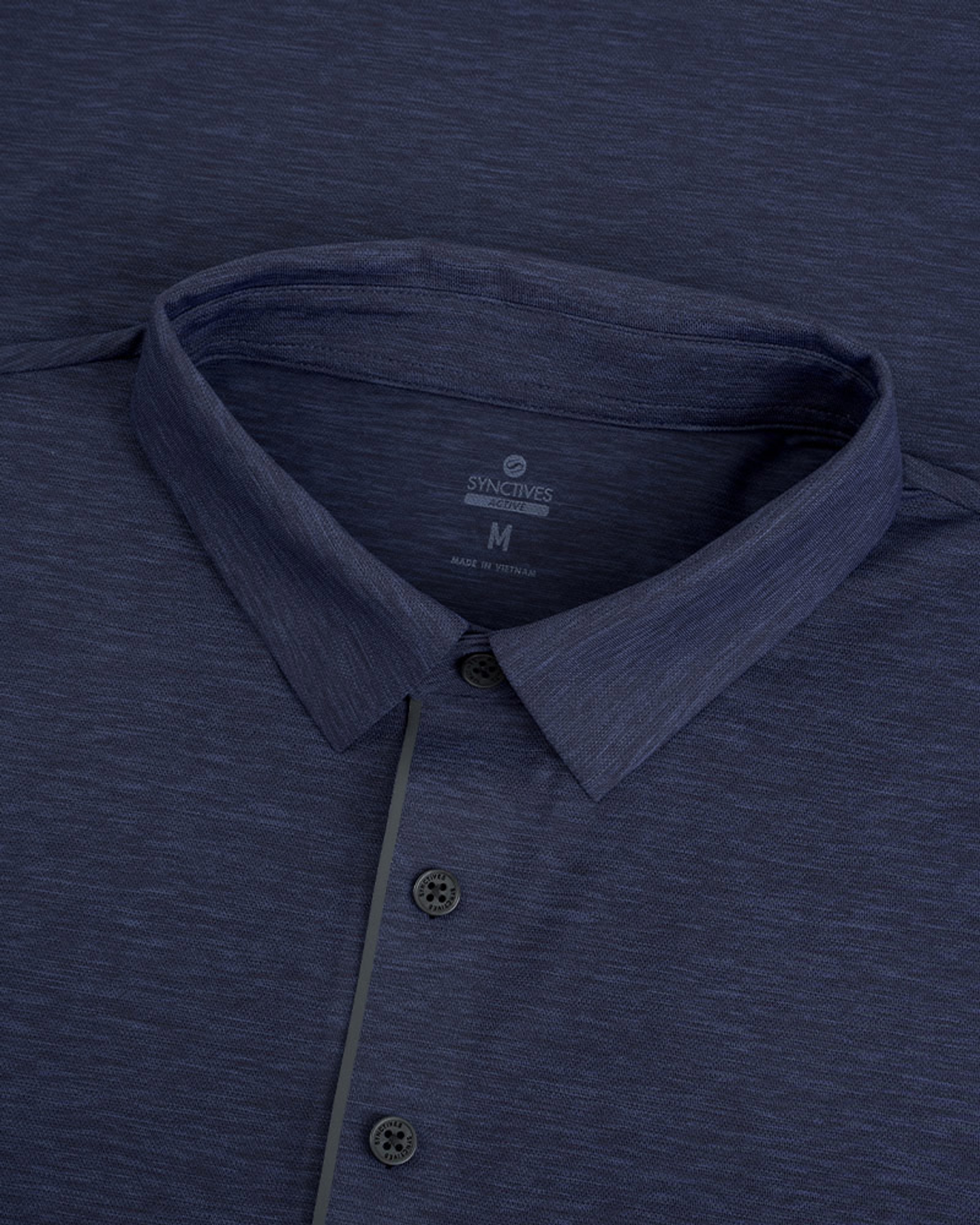 Synctives Men's Active Regular Fit Polo Shirt 3