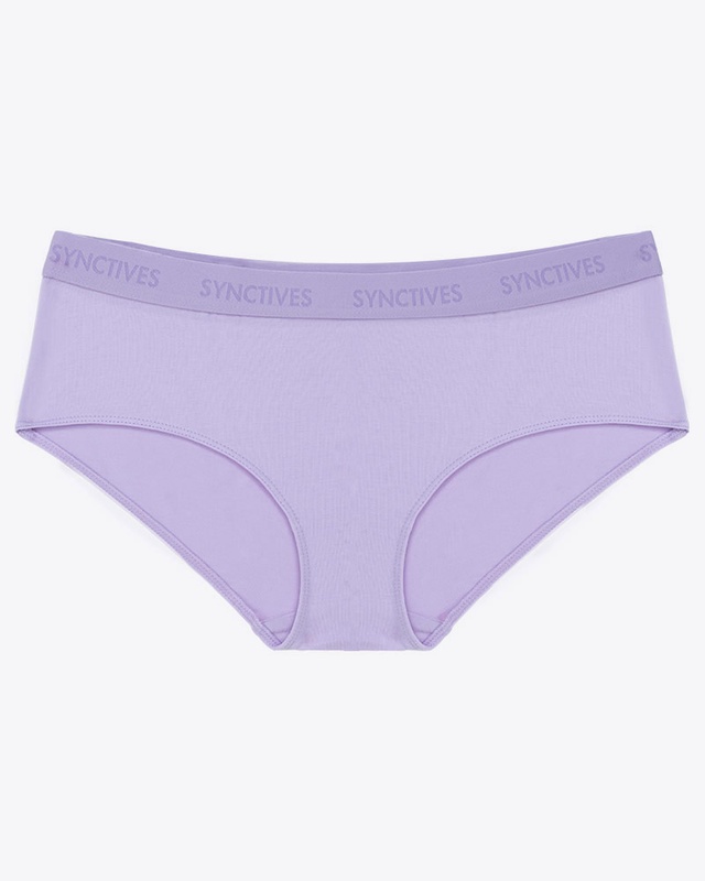 [Bamboo Cotton] Synctives Women's Hipster Panties