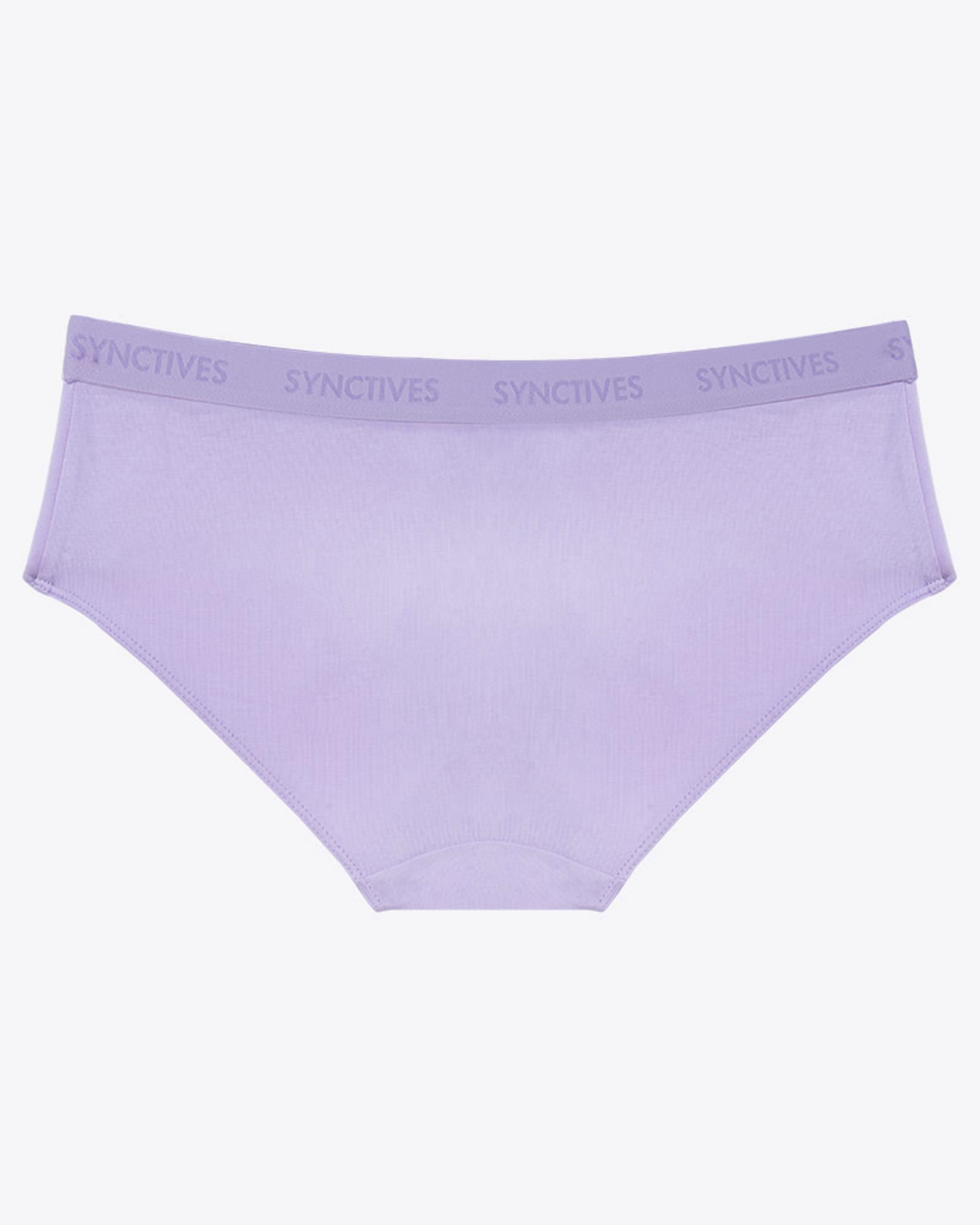 [Bamboo Cotton] Synctives Women's Hipster Panties 2