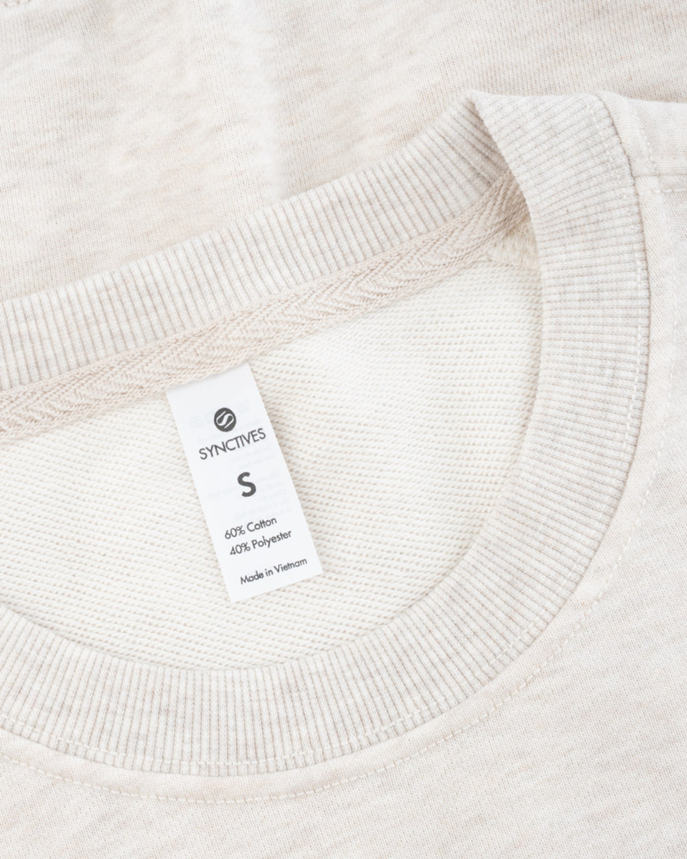 [French Terry] Synctives Men's Relax Fit Sweatshirt 3
