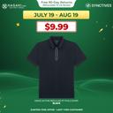 Synctives Men's Active Regular Fit Polo Shirt, Black, XS - SMPO0020 1