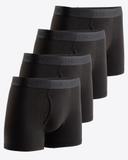 [Bamboo Cotton] Synctives Men’s Trunk Fit Underwear 4-Pack 1