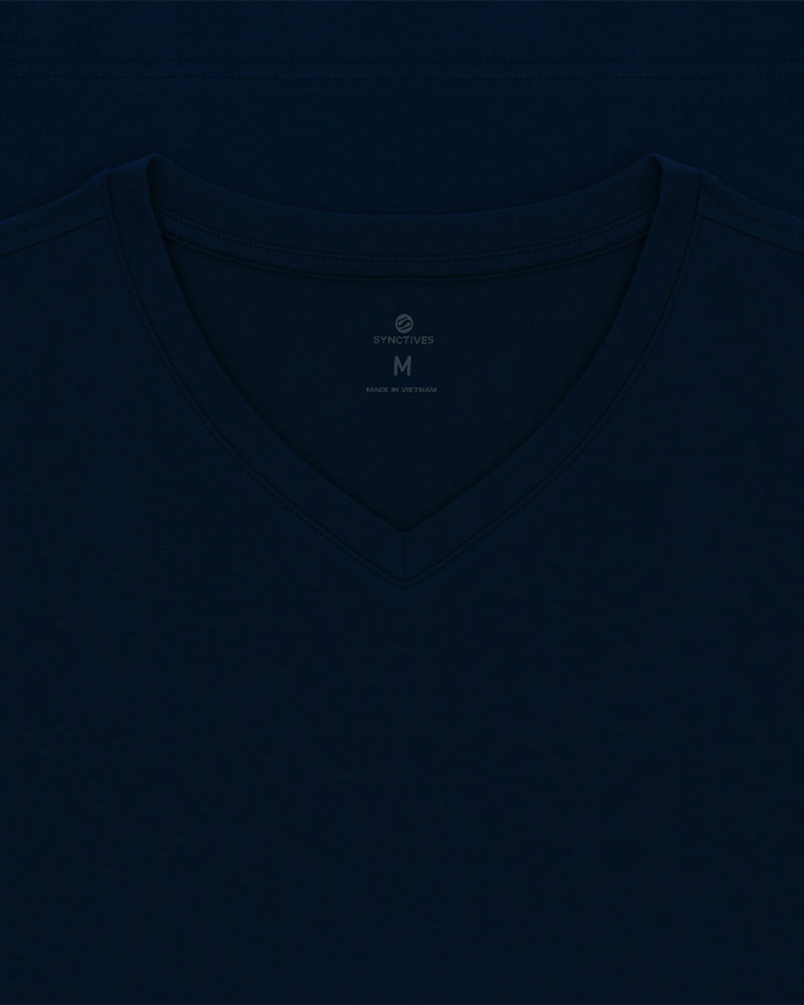 [Supima Cotton] Synctives Men’s Slim Fit V-Neck T-shirt 13