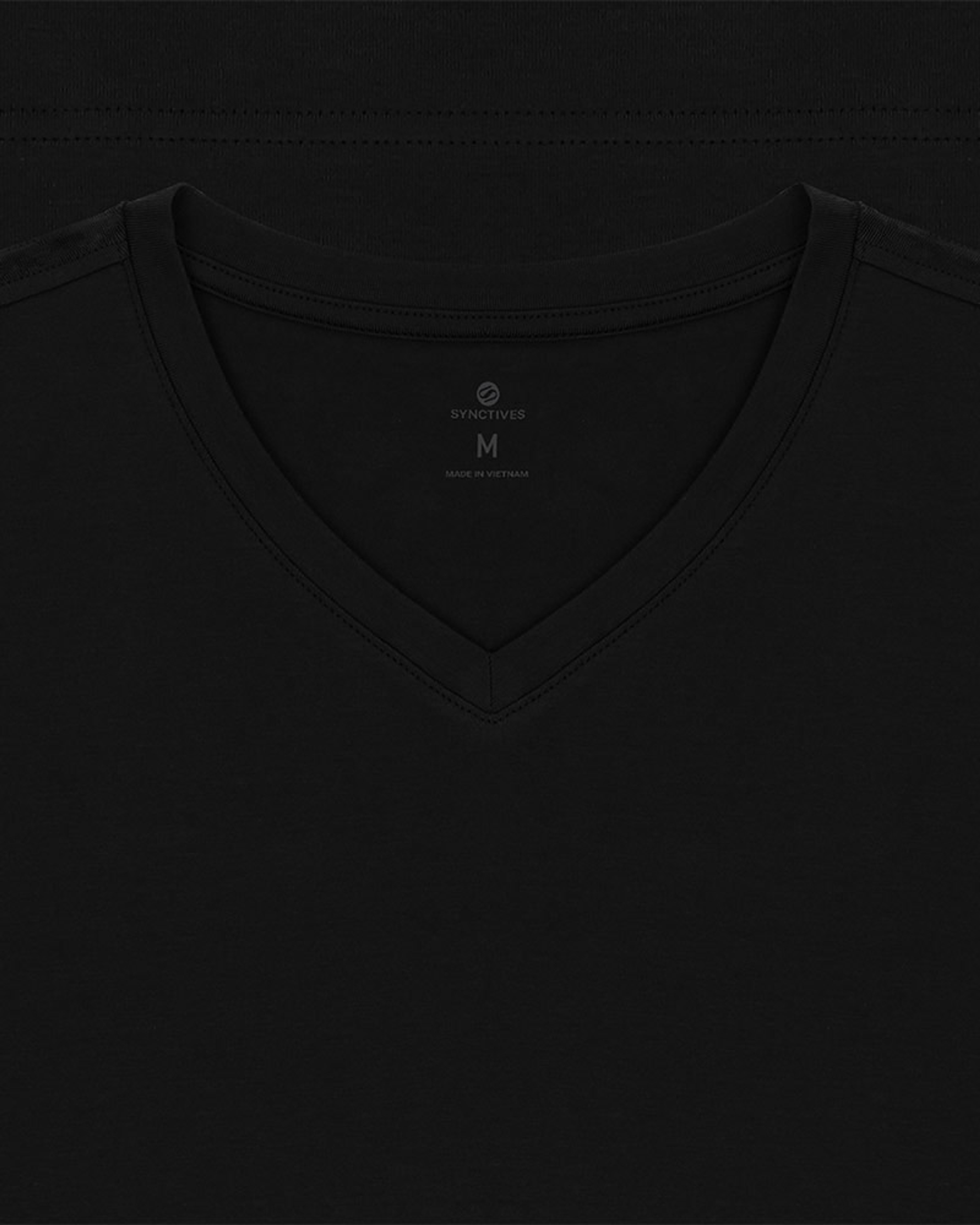 [Supima Cotton] Synctives Men’s Slim Fit V-Neck T-shirt 13