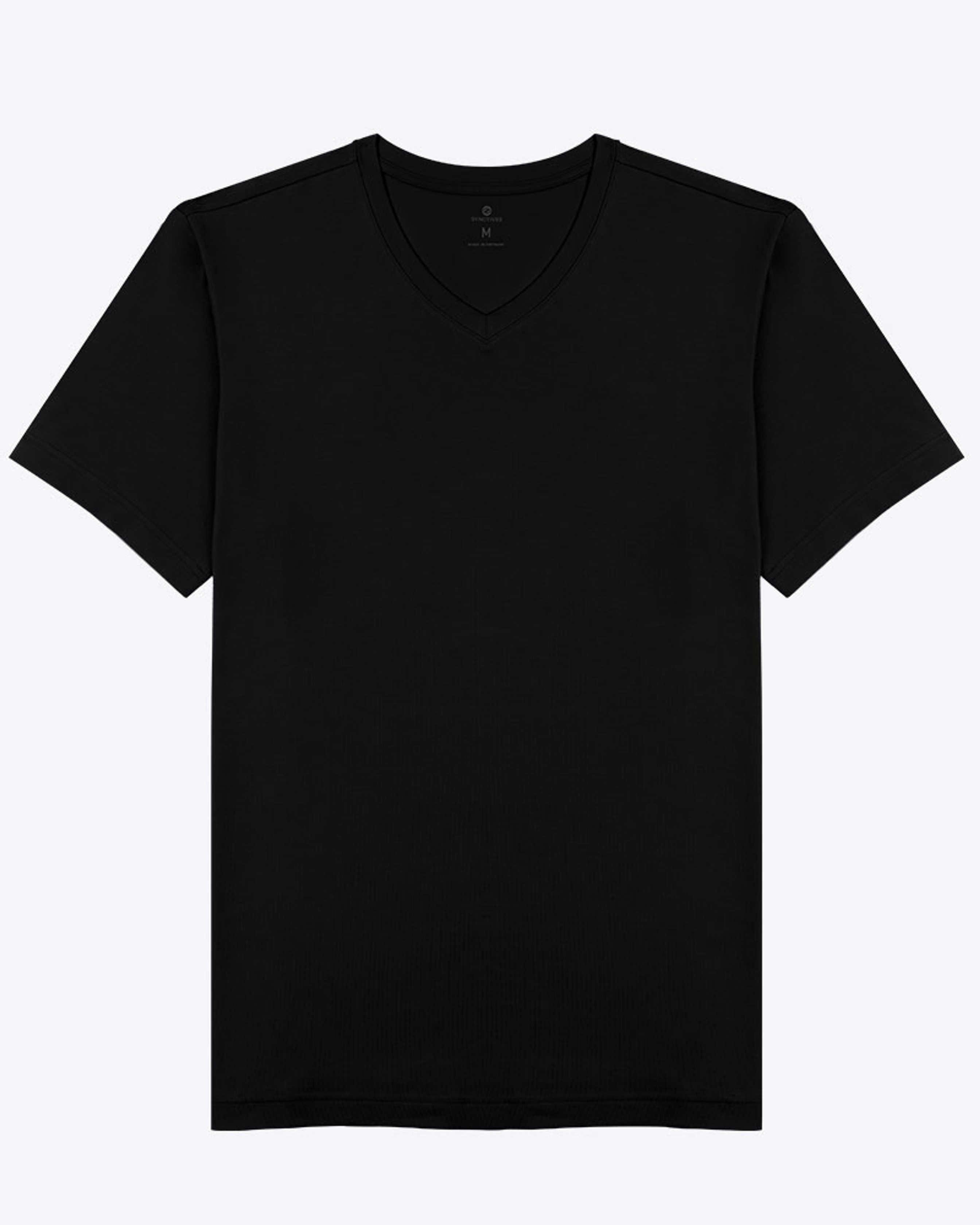 [Bamboo Cotton] Synctives Men’s Slim Fit V-Neck Undershirt 1