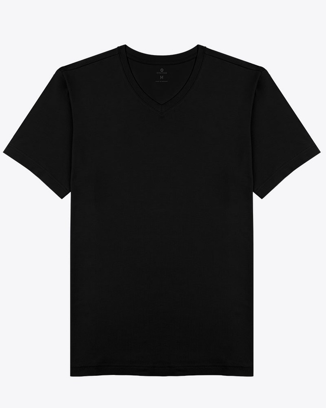 [Bamboo Cotton] Synctives Men’s Slim Fit V-Neck Undershirt