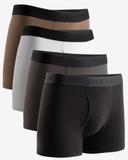 [Bamboo Cotton] Synctives Men’s Trunk Fit Underwear 4-Pack 2