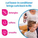 SoCozy Curl Leave In Conditioner Spray 8 fl.oz - Detangler for Kids' Curly Hair, Paraben-Free 3
