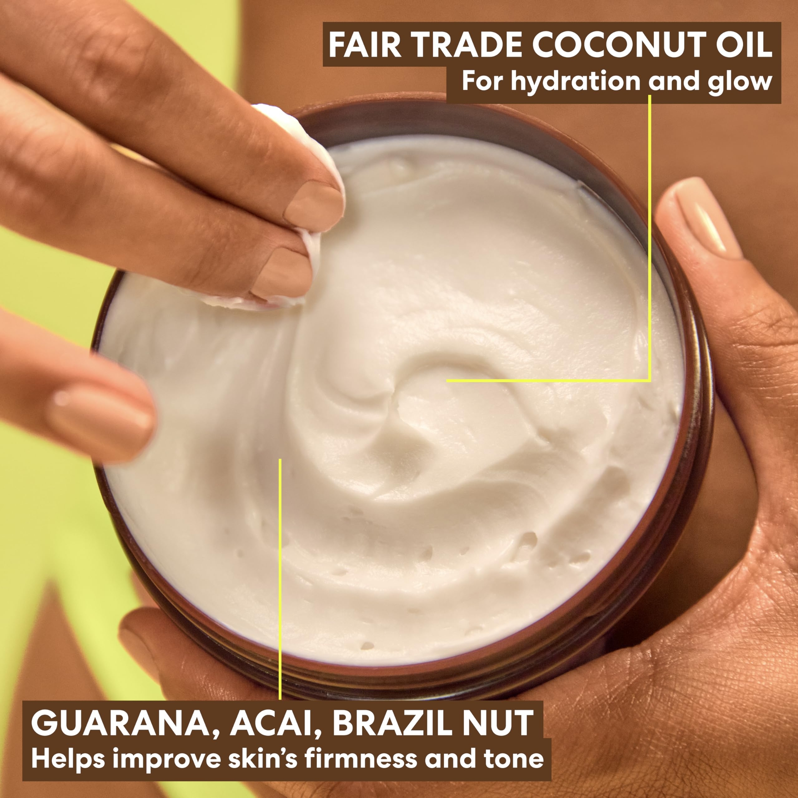 Palmer's Brazilian Coco Whipped Bum, Bust & Body Cream 8.8 fl.oz - 48H Moisture, Helps Tighten & Firm Skin 5