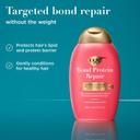 OGX Bond Protein Repair Conditioner 13 fl.oz - Repair & Protect, Lightweight Formula Targets Damaged Hair Areas 2