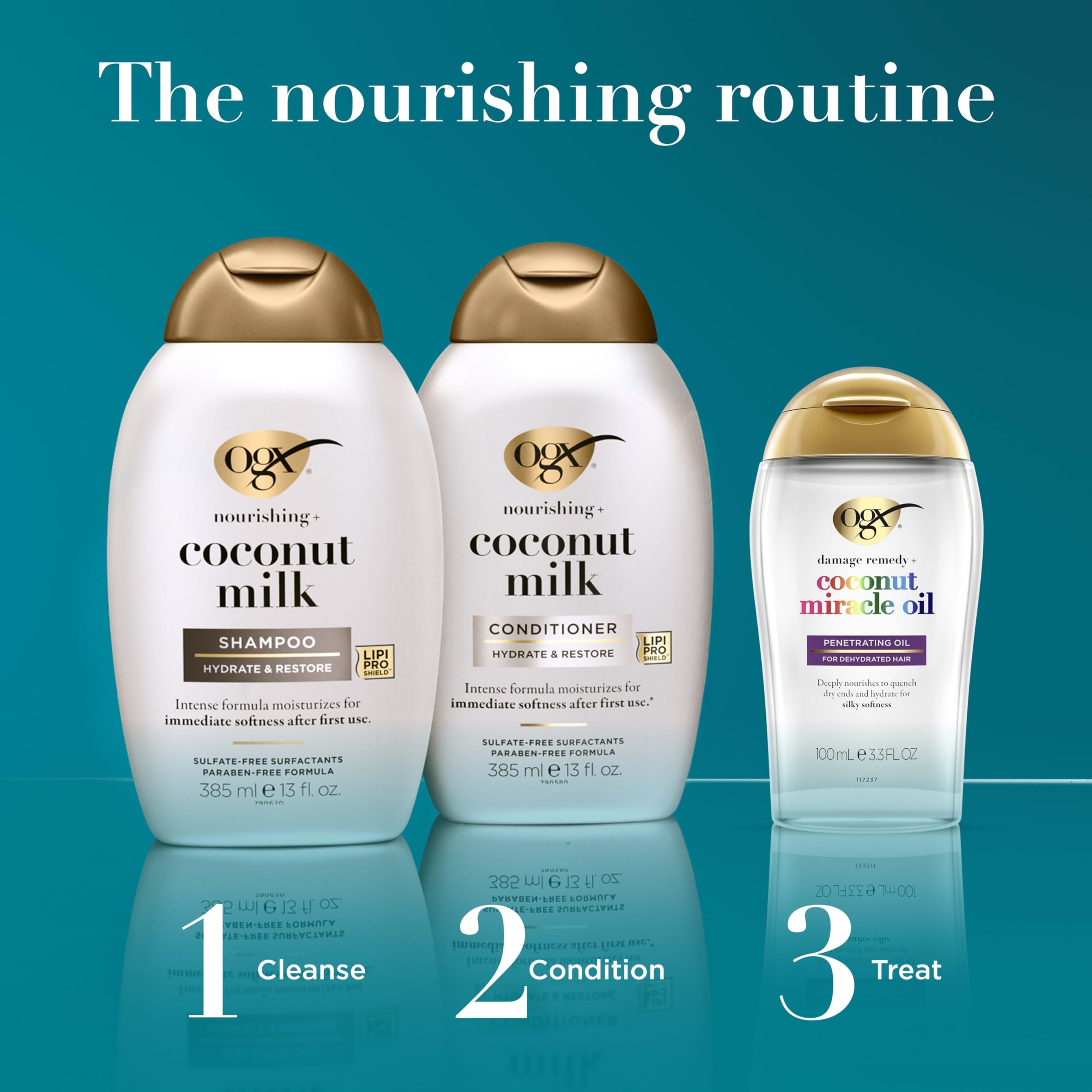 OGX Coconut Miracle Oil Penetrating Oil 3.3 fl.oz - Penetrating Hair Oil, Extra Hydrating Anti-Frizz for Coarse, Dry Hair 6