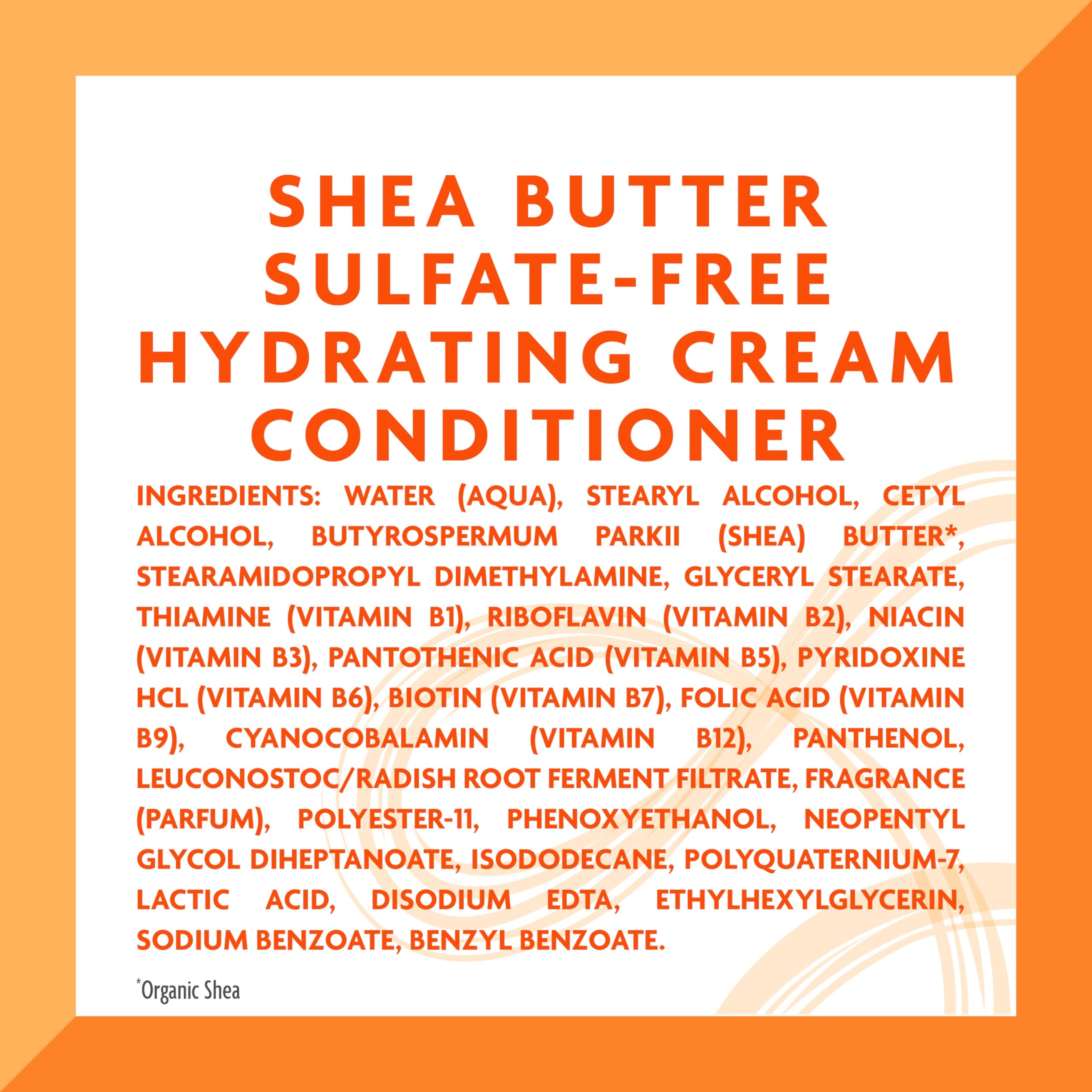 Cantu Sulfate-Free Hydrating Cream Conditioner 13.5 fl.oz - with Shea Butter for Natural Hair 9