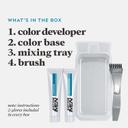 Just For Men Mustache & Beard Coloring, Darkest Brown, 1 Count - with Biotin, Aloe & Coconut Oil for Gray Hair, Brush Included 4