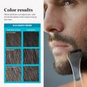 Just For Men Mustache & Beard Coloring, Darkest Brown, 1 Count - with Biotin, Aloe & Coconut Oil for Gray Hair, Brush Included 5