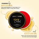 Bask & Lather Strong Hold Edge Control Gel 5.3 oz - Long-Lasting, Non-Flaking, No White Cast for All Hair Types 2