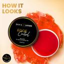 Bask & Lather Strong Hold Edge Control Gel 5.3 oz - Long-Lasting, Non-Flaking, No White Cast for All Hair Types 5