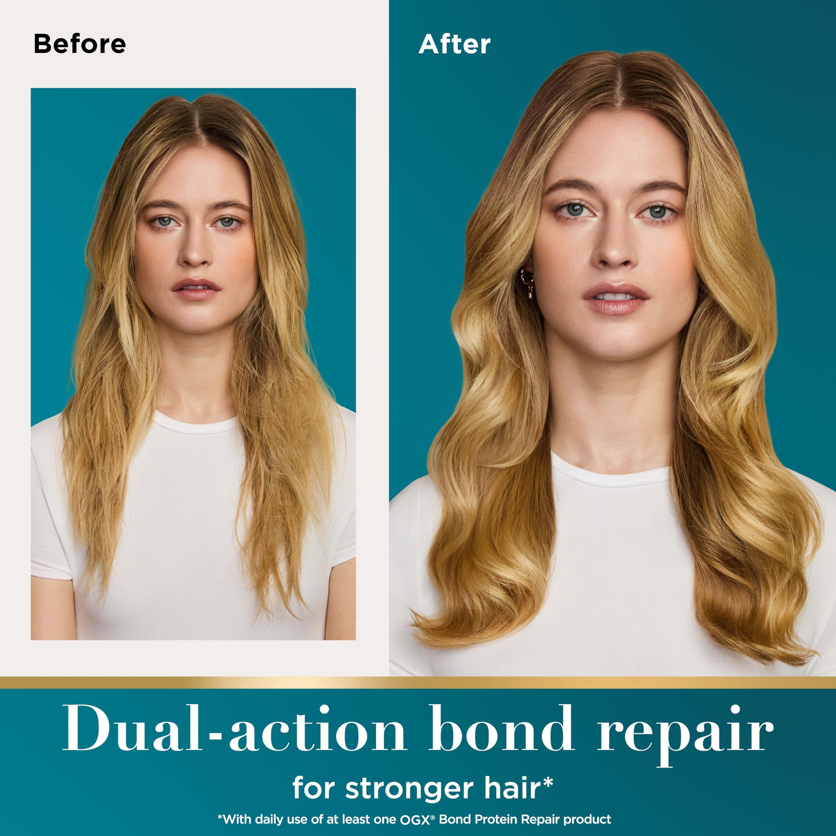 OGX Bond Protein Repair 450°F Heat Protect Spray 6.5 fl.oz - Weightless Repair Mist for All Hair Types, Preps Hair for Styling 5
