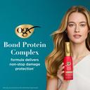 OGX Bond Protein Repair 450°F Heat Protect Spray 6.5 fl.oz - Weightless Repair Mist for All Hair Types, Preps Hair for Styling 2