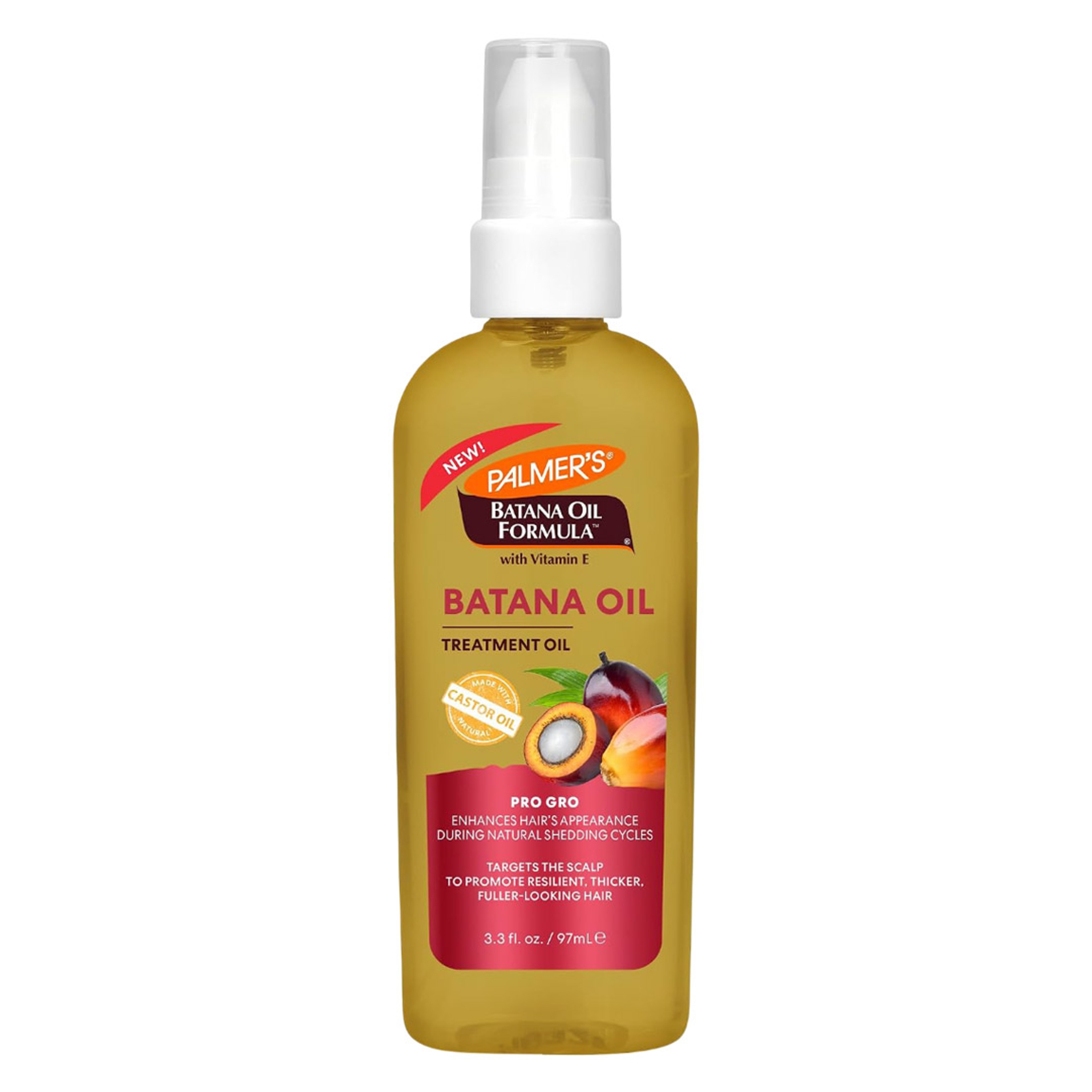 Palmer's Batana Oil Formula Treatment Oil 3.3 fl.oz - Helps Strengthen Roots & Promote Hair Growth for Fuller, Shinier Strands 1