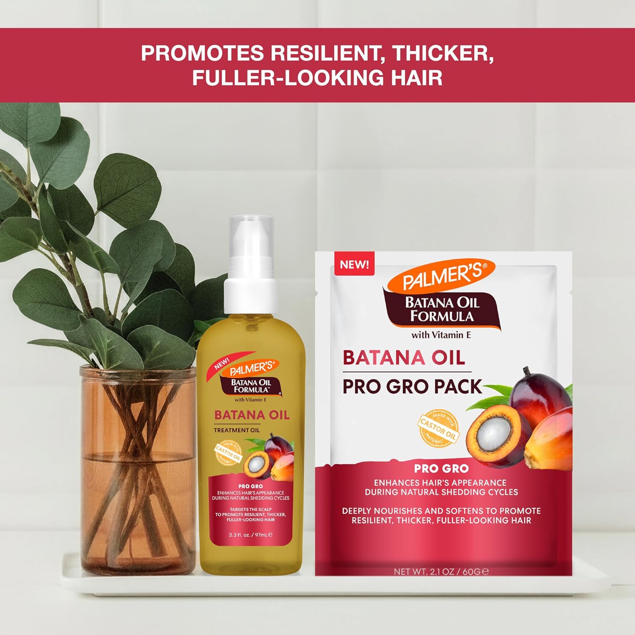 Palmer's Batana Oil Formula Treatment Oil 3.3 fl.oz - Helps Strengthen Roots & Promote Hair Growth for Fuller, Shinier Strands 7