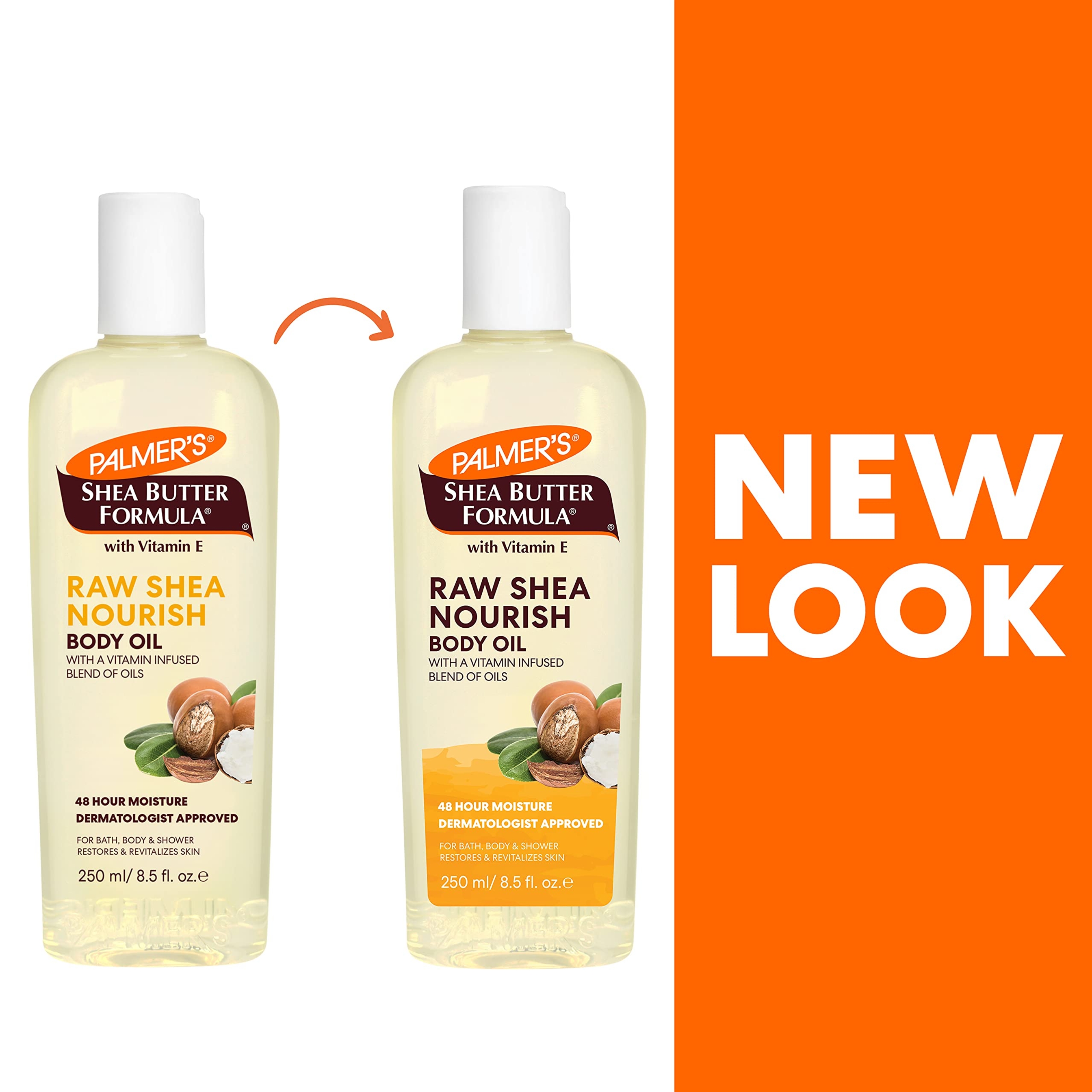 Palmer's Raw Shea Nourish Body Oil 8.5 fl.oz - Deep Body Moisturizer to Soothe & Nourish Dry, Sensitive Skin 2