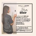 Bask & Lather Elixir Hair Strengthening Oil 4 fl.oz - with Jamaican Black Castor Oil for Hair Growth & Shine 2
