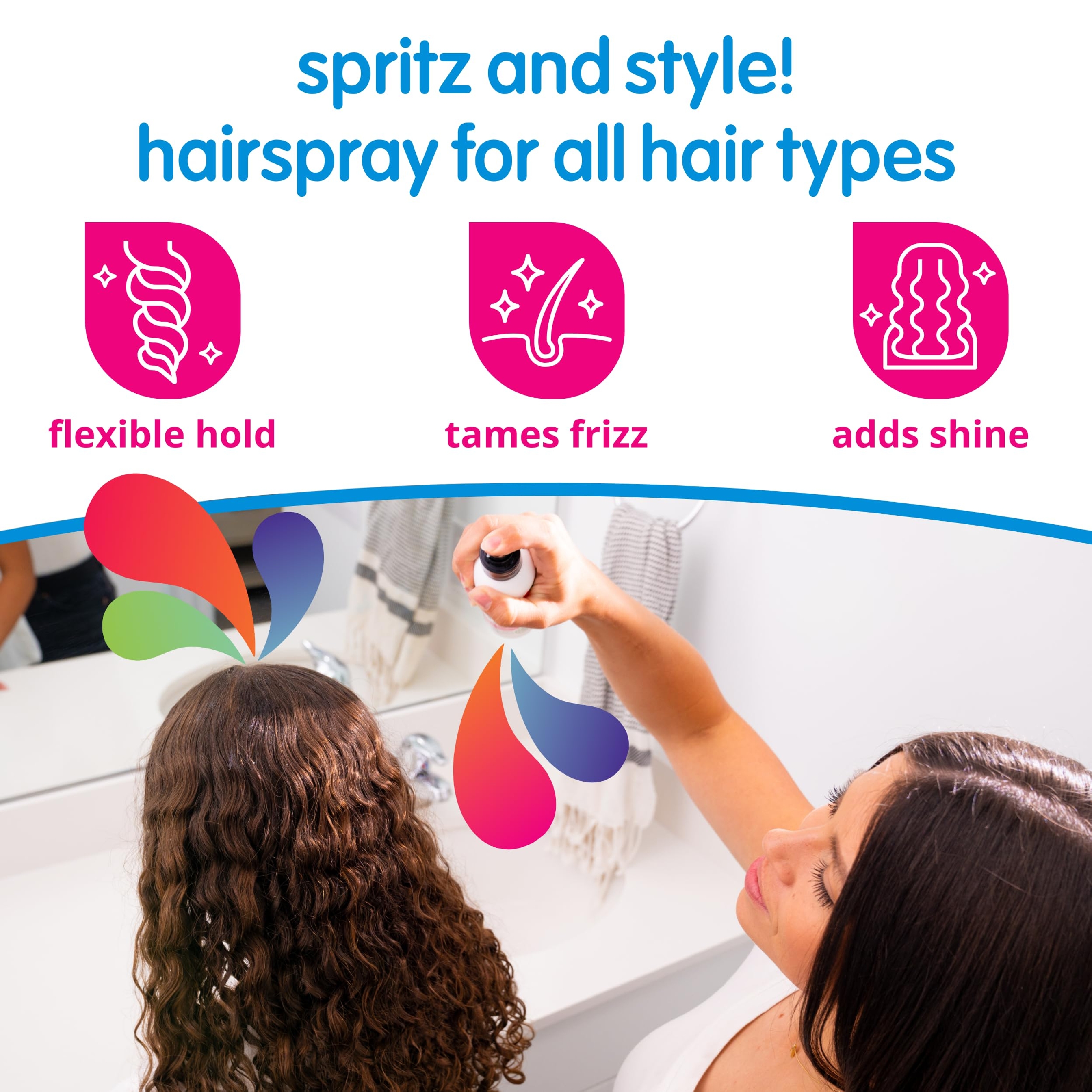 SoCozy Multi Styler 5.2 fl.oz - Styling Hair Spray for Kids, Safe for Everyday Use 2