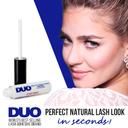 Ardell DUO Quick-Set Striplash Adhesive, Clear, 0.18 oz - Fast-Drying Waterproof Eyelash Glue with Long-Lasting Hold 2