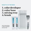 Just For Men Mustache & Beard Coloring, Jet Black, 1 Count - with Biotin, Aloe & Coconut Oil for Gray Hair, Brush Included 3