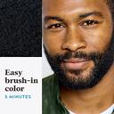 Just For Men Mustache & Beard Coloring, Jet Black, 1 Count - with Biotin, Aloe & Coconut Oil for Gray Hair, Brush Included 4
