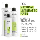 Nioxin System 2 Shampoo 10.1 fl.oz - Cleanse & Boost Density for Natural Hair with Progressed Thinning 3