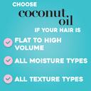 OGX Coconut Oil Weightless Hydrating Oil Hair Mist 4 fl.oz - Lightweight Leave-In Hair Treatment Tames Frizz & Hydrates Hair 3