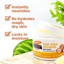 Palmer's Raw Shea Nourish Body Balm 7.25 oz - 48H Moisture, Soothing & Nourishing Body Moisturizer for Rough Skin 3