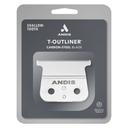 Andis T-Outliner Replacement Blade Carbon Steel 1 Count - Wear-Resistant Ceramic Bladefor Outlining, Dry Shaving & Fading 3