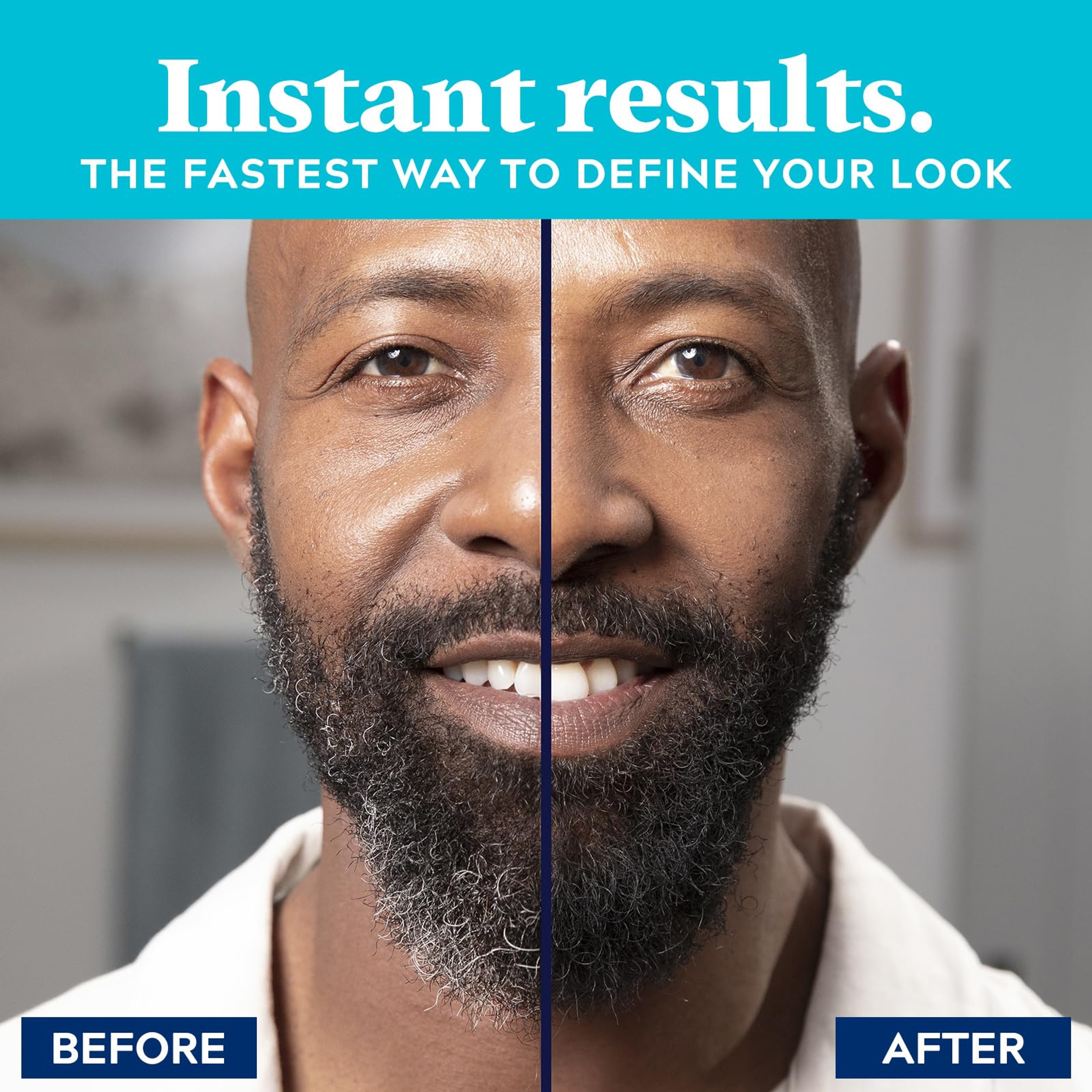 Just For Men 1-Day Beard & Brow Color, Black, 0.3 oz - Temporarily Covers Grays, Fills-In Patchy Areas 2