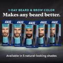Just For Men 1-Day Beard & Brow Color, Black, 0.3 oz - Temporarily Covers Grays, Fills-In Patchy Areas 6