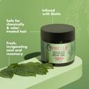 Mielle Rosemary Mint Hair Strengthening Edge Gel 2 oz - Strong Hold Hair Control Gel Infused with Biotin 2
