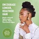 Mielle Rosemary Mint Hair Strengthening Edge Gel 2 oz - Strong Hold Hair Control Gel Infused with Biotin 4