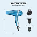 BaBylissPRO Nano Titanium Dryer 1 Count -  2000 Watt Blow Dryer with Concentrator Nozzle 7