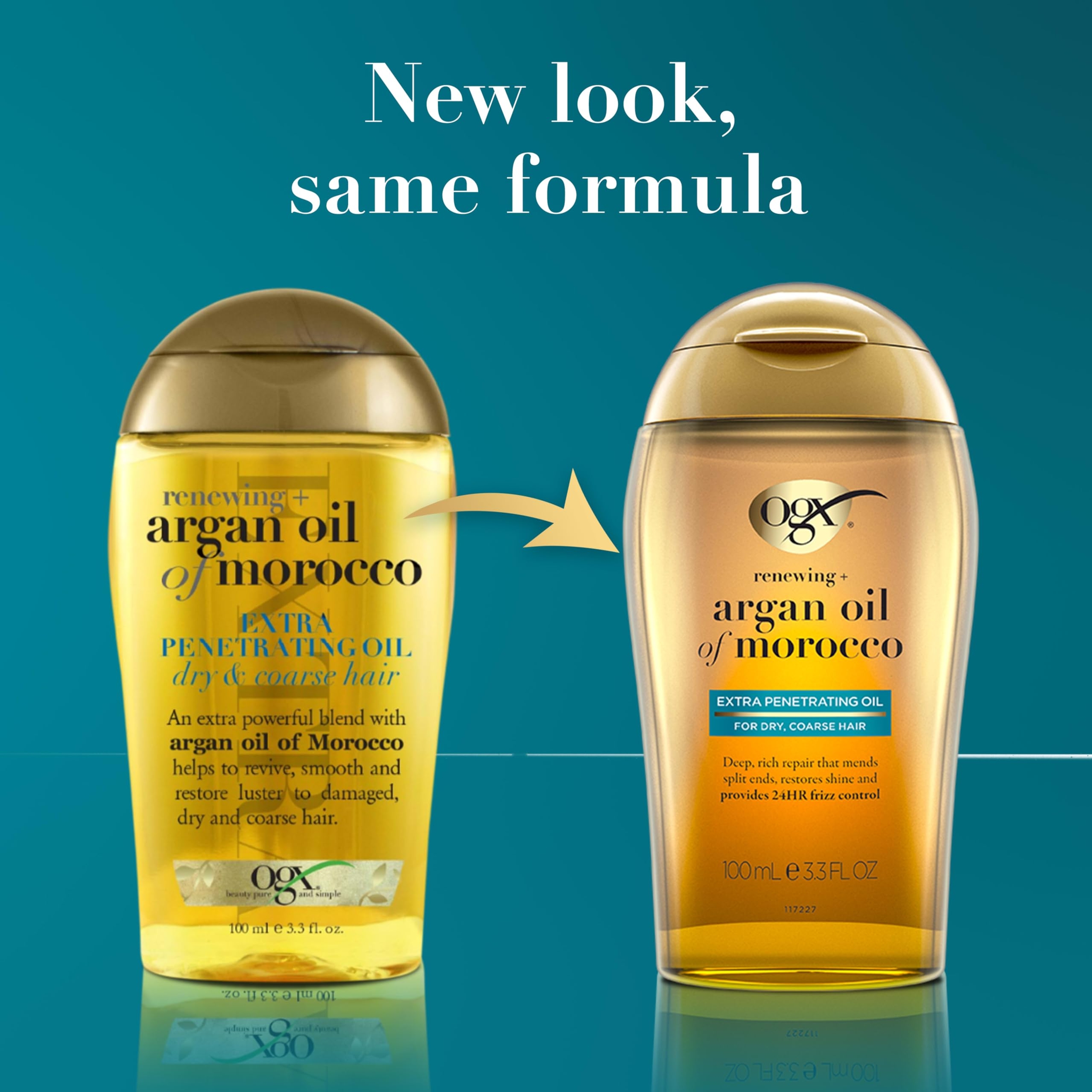 OGX Argan Oil of Morocco Extra Penetrating Oil 3.3 fl.oz - Extra Strength Penetrating Serum Treatment for Dry, Coarse Hair 4